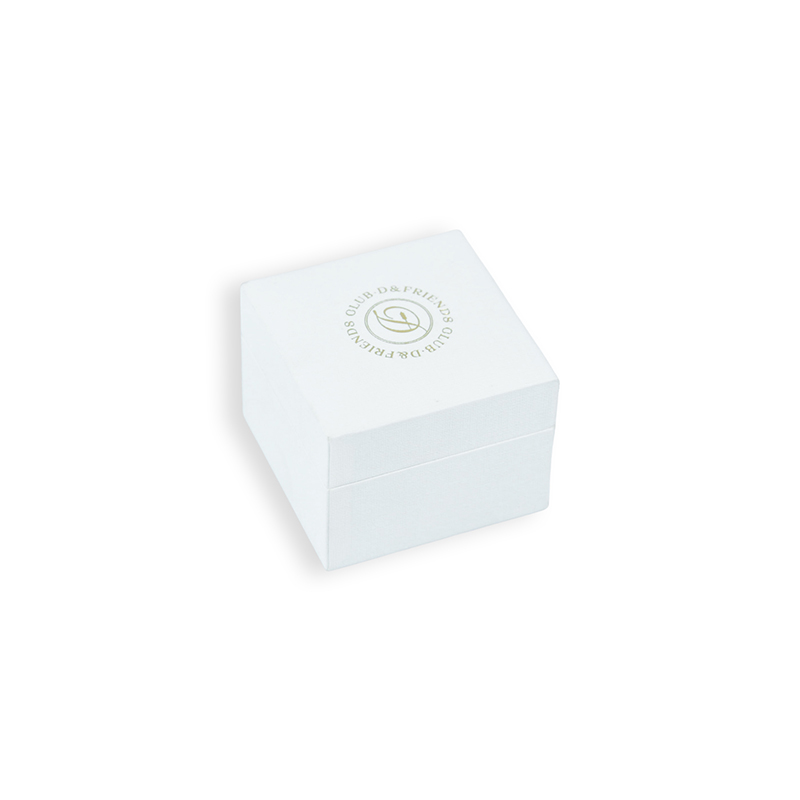 Paper de arte blanco Cajas de regalo de joyería personalizada al por mayor
