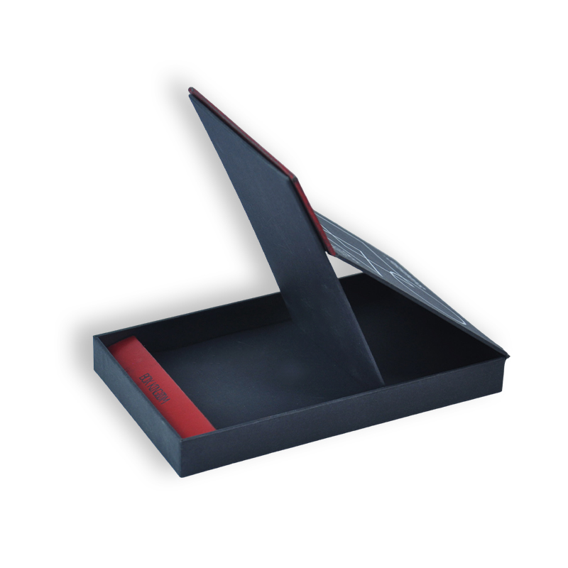 Cajas plegables impresas personalizadas al por mayor en forma de libro