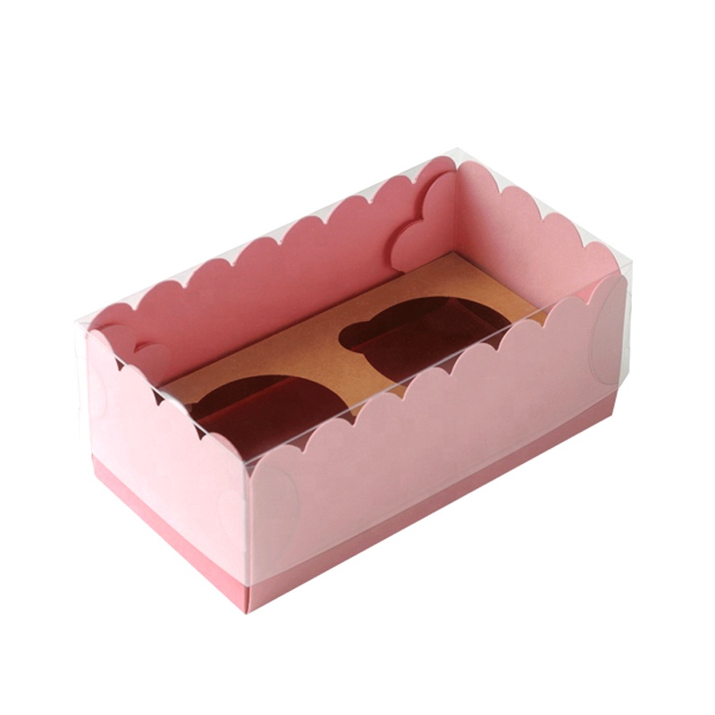 Caja de cupcake individual personalizada