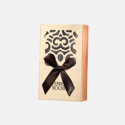 Cajas de regalo de chocolate con caja de cajón hueco personalizada