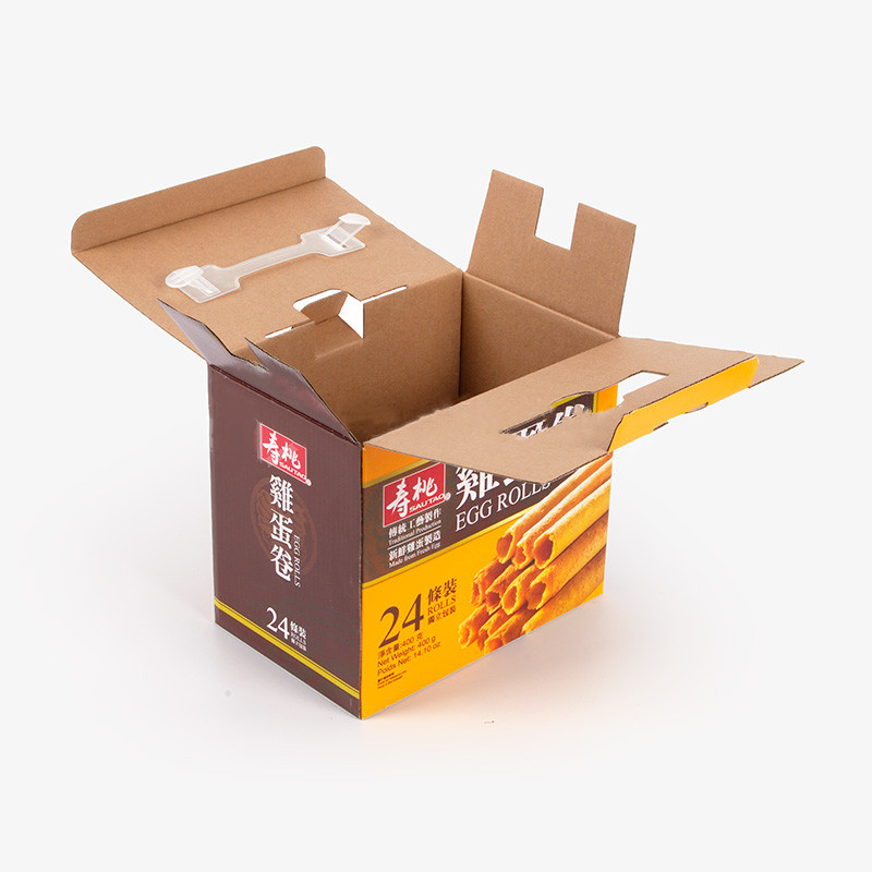 Cajas de Cartón con Asa de Plástico