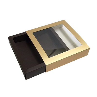 Cajas de chocolate con ventana personalizadas