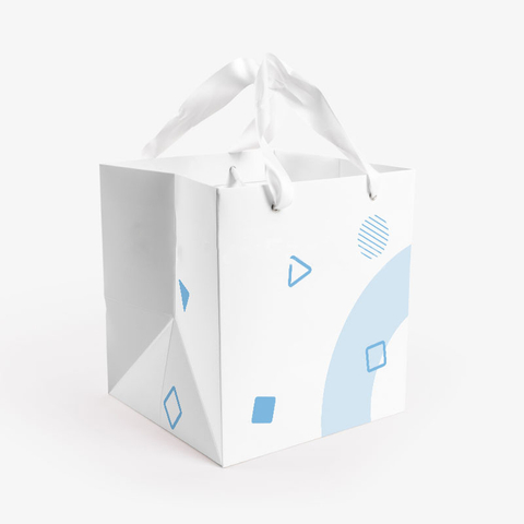 Bolsas de papel con fuelle ancho
