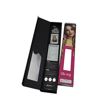 Cajas de extensiones de cabello plegables