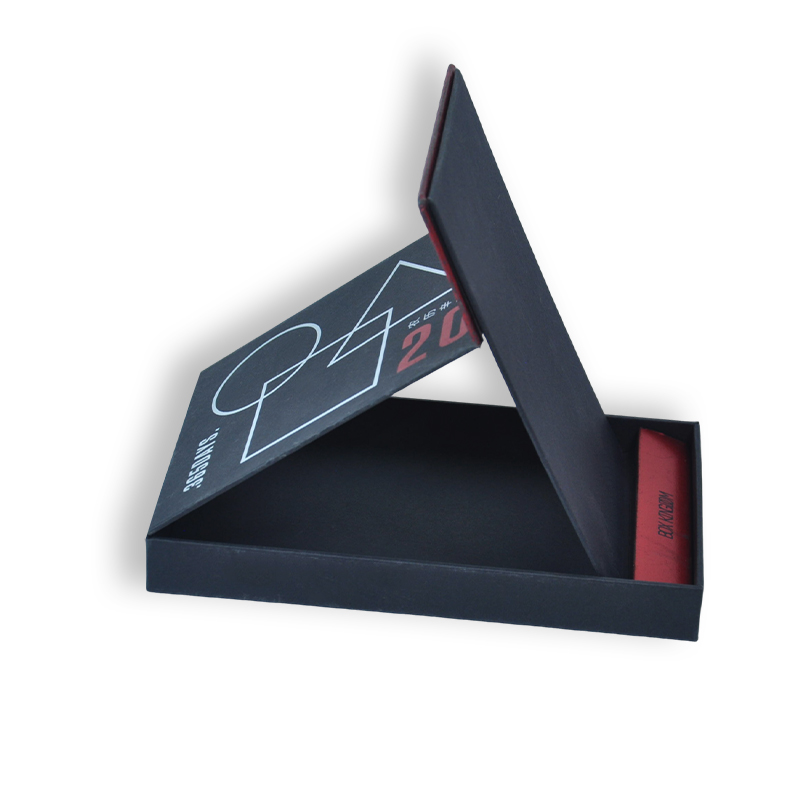 Cajas plegables impresas personalizadas al por mayor en forma de libro