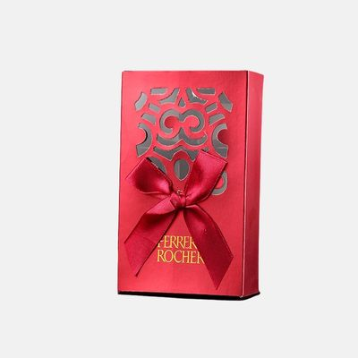 Cajas de regalo de chocolate con caja de cajón hueco personalizada