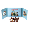 Cajas de bombones navideñas personalizadas