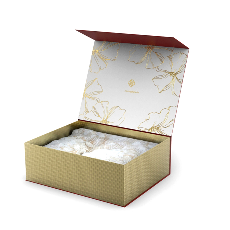 Caja de regalo plegable personalizada Vestidos de novia