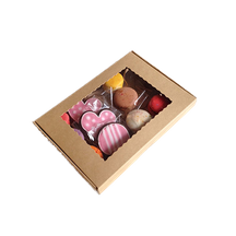 Cajas de galletas Kraft personalizadas