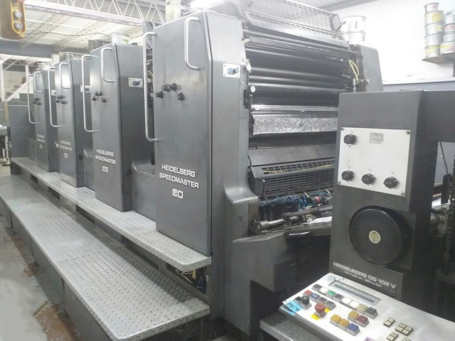 Máquinas de impresión Cd-102-4（1）