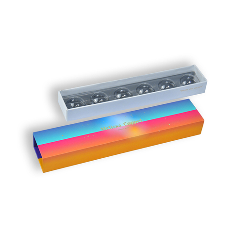 Caja rígida con cajón impreso personalizado con embalaje de inserción personalizado