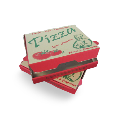 Cajas de embalaje de pizza de cartón personalizadas al por mayor