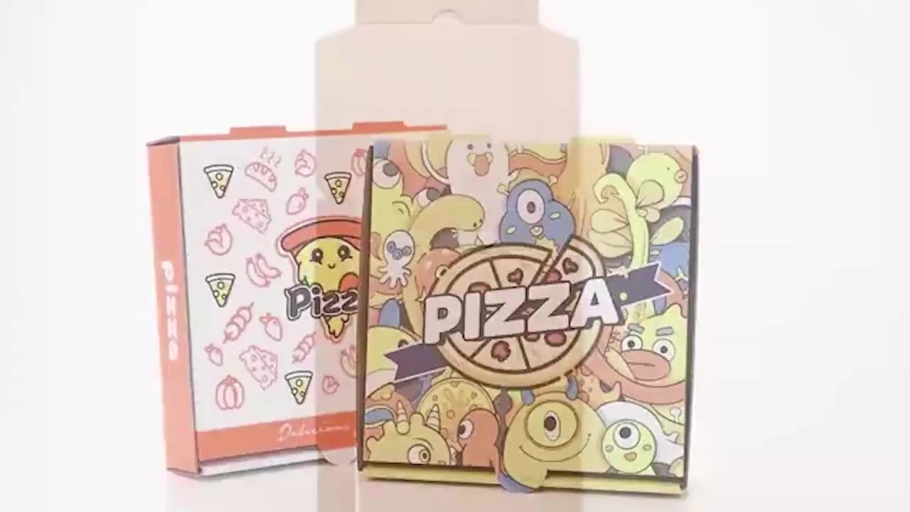 Caja de pizza impresa personalizada