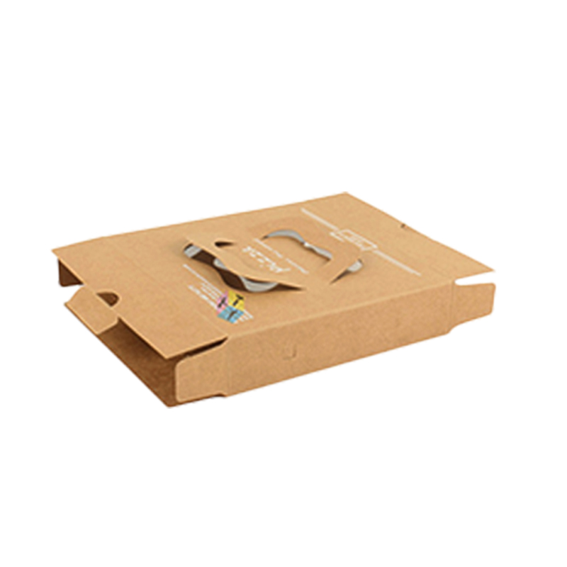 Caja de pizza de papel marrón corrugado personalizado