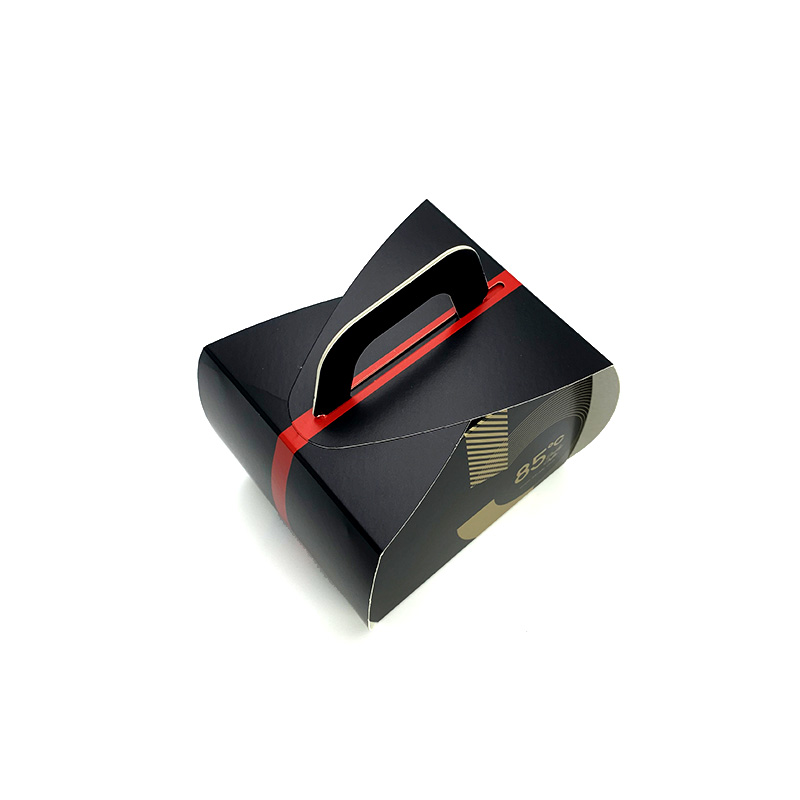 Caja de regalo personalizada para manija de caja de pastel
