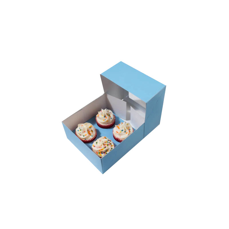 Cajas de pastel de taza simple