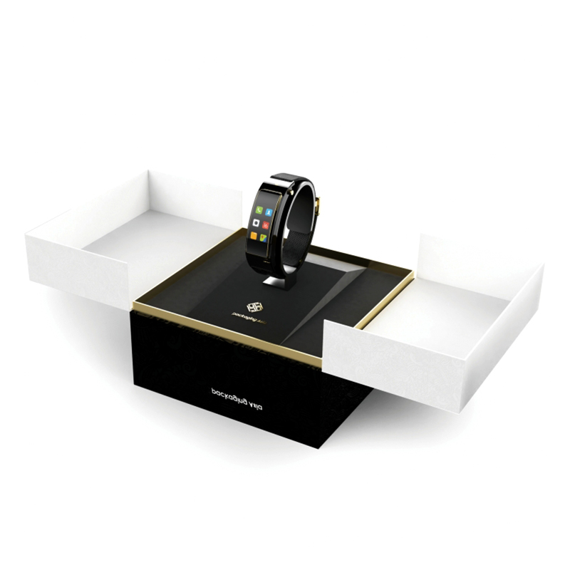 Caja de banda de reloj de lujo personalizada