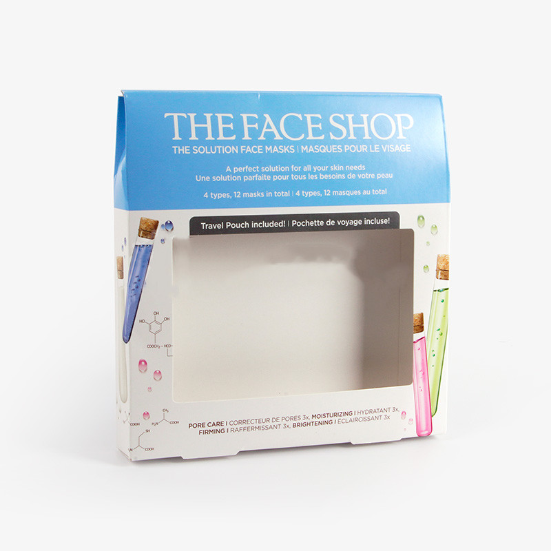 Cajas de embalaje de máscara reafirmante facial