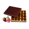 Cajas de fresas cubiertas de chocolate personalizadas