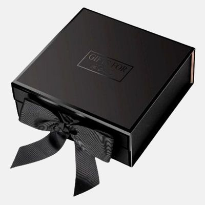 Caja de regalo magnética negra