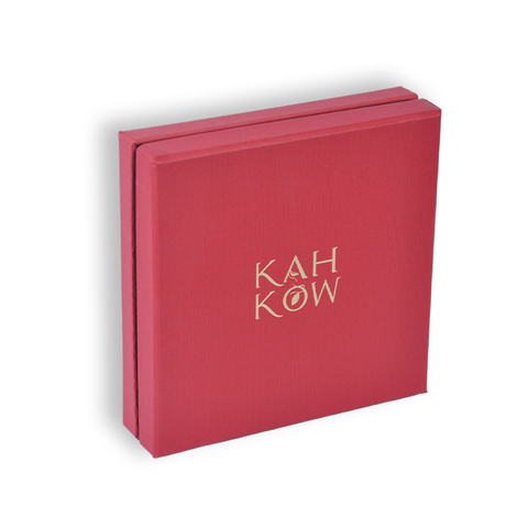 Tapa impresa personalizada y caja base con forro