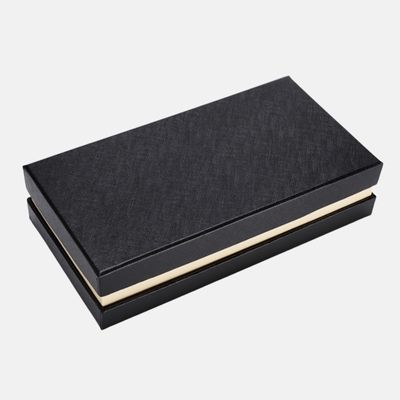 Proveedor de caja de regalo con tapa negra y base