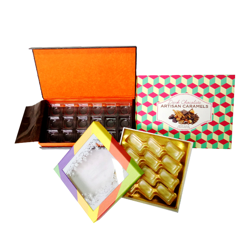 Cajas de regalo de chocolate personalizadas al por mayor