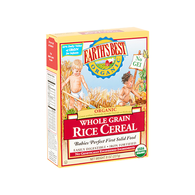 Cajas de cereales para bebés personalizadas