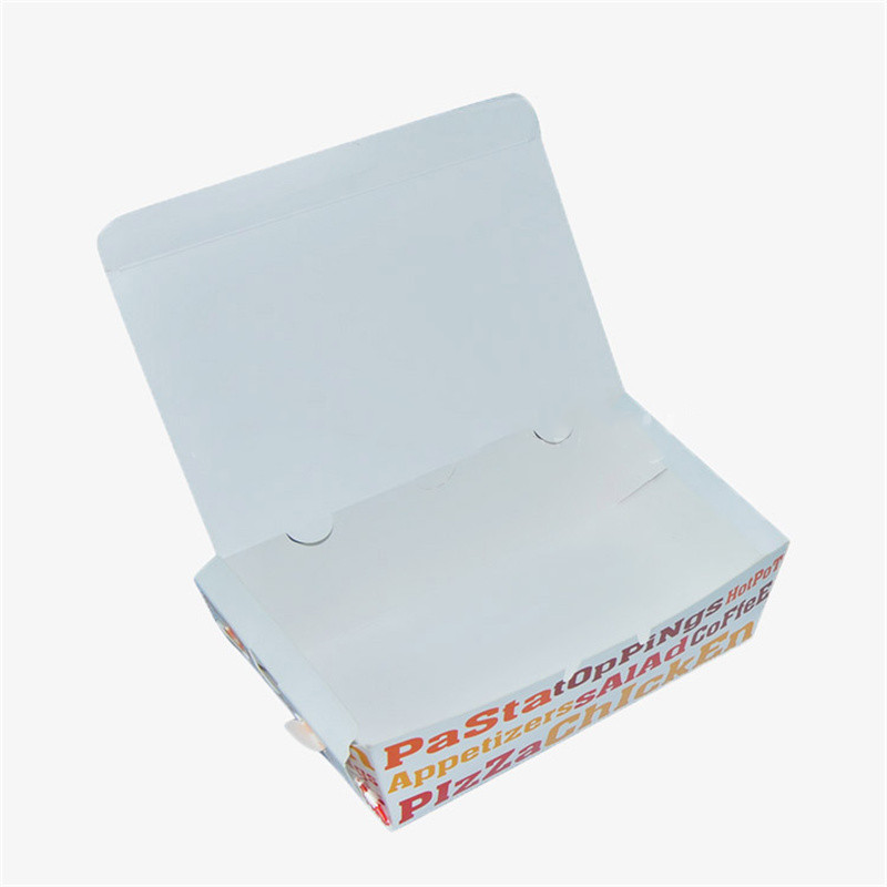 Cajas de papel de comida rápida