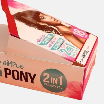 cajas de embalaje de peluca personalizadas