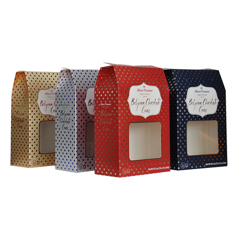 Caja de regalo personalizada para caja de exhibición de chocolate