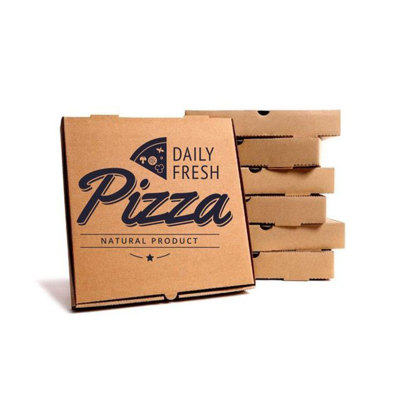 Cajas de embalaje de pizza de cartón impresas personalizadas