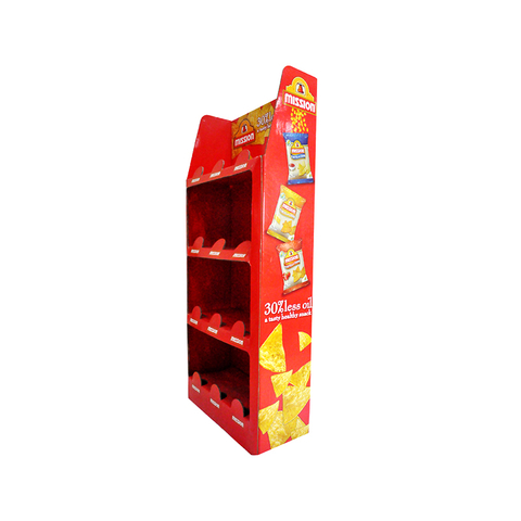 Cajas de visualización promocional de bocadillos personalizados