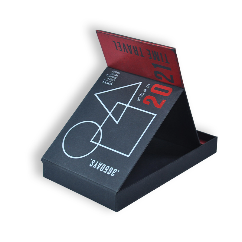 Cajas plegables impresas personalizadas al por mayor en forma de libro