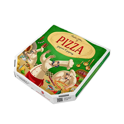 Cajas de rebanadas de pizza personalizadas