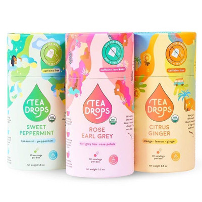 Colorido envasado de tubo de papel de té al por mayor
