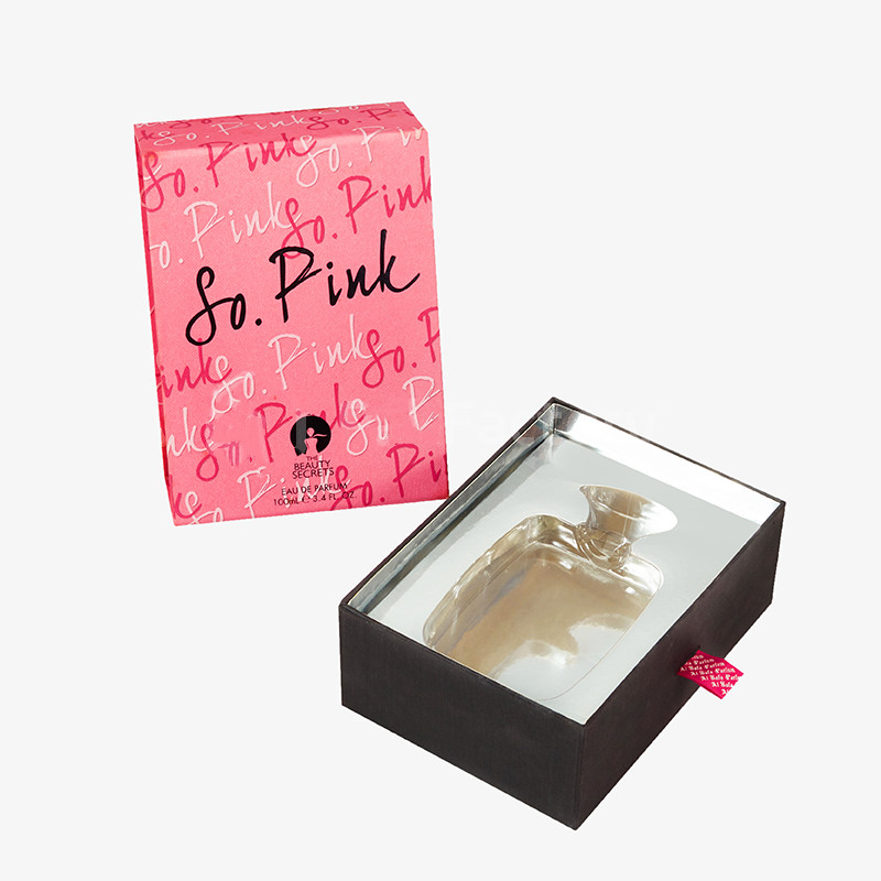 Caja estilo cajón con inserto de blíster