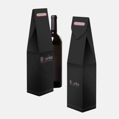 Caja de regalo de caja de vino de cartón personalizada