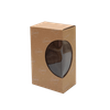 Cajas de embalaje de cartón corrugado con ventana impresa personalizada