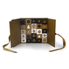 Caja de regalo de Navidad personalizada de lujo de diseño al por mayor