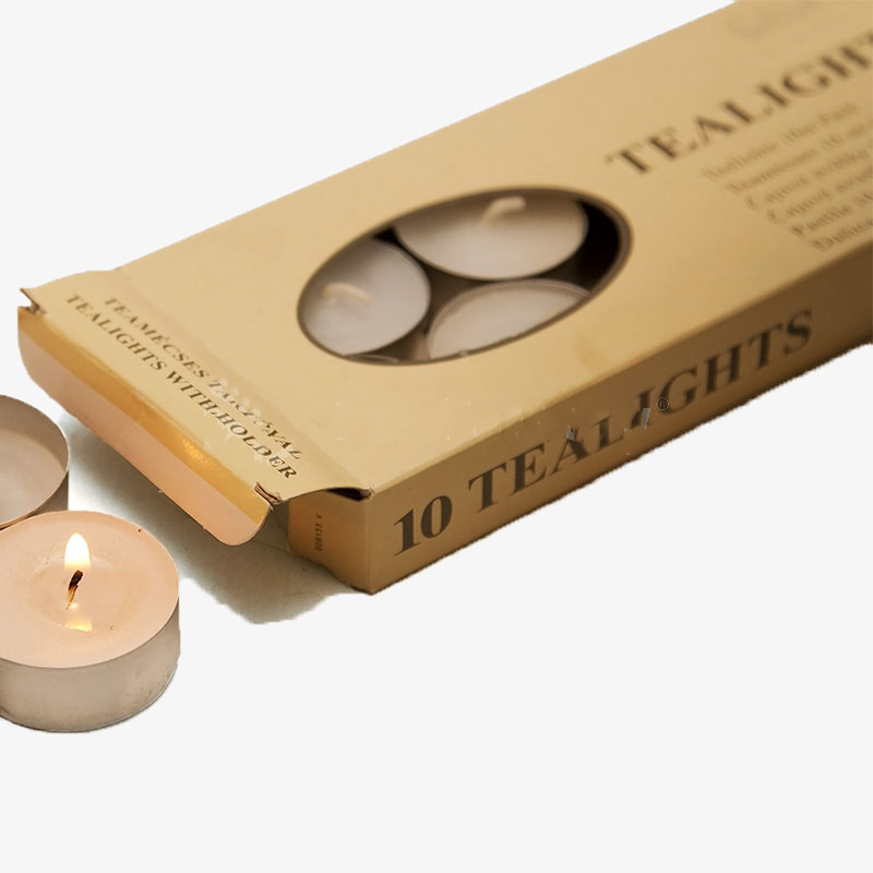 Cajas de embalaje de velas de té