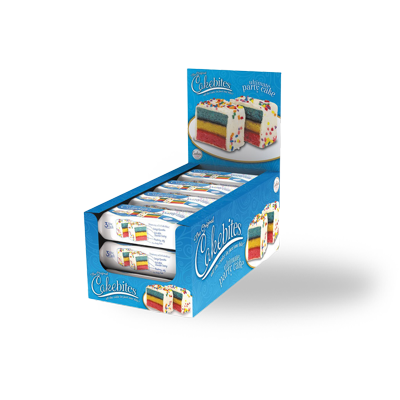 Cajas de exhibición de pasteles y mostradores de chocolate