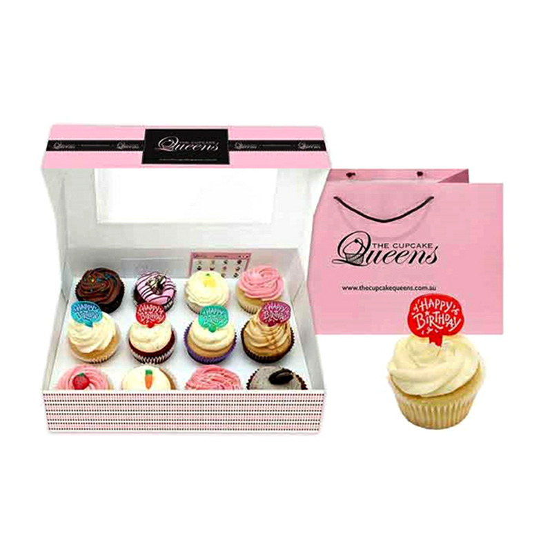 Caja para Cup Cake personalizada a granel