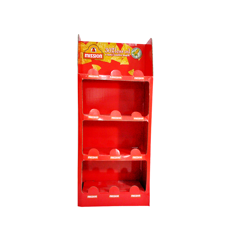 Cajas de visualización promocional de bocadillos personalizados