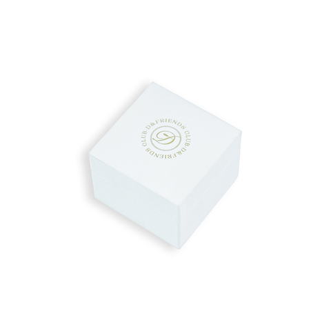 Paper de arte blanco Cajas de regalo de joyería personalizada al por mayor