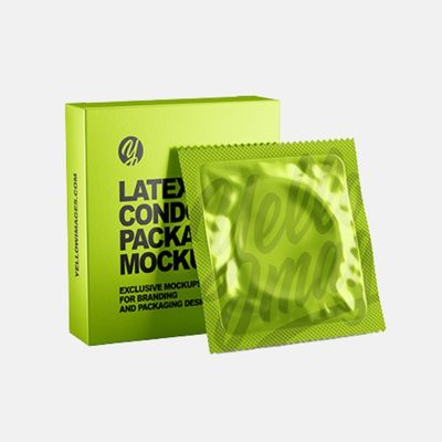 Caja Metálica Mate Para Condones
