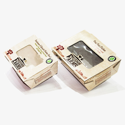 Cajas de comida y comida para llevar a medida