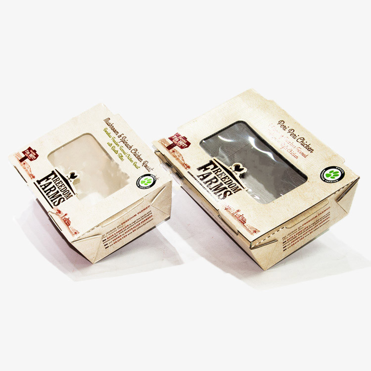 Cajas de comida y comida para llevar a medida