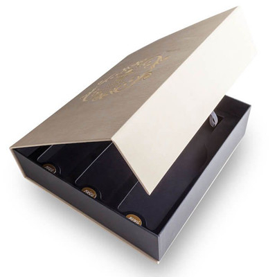 Caja de regalo de vino tinto personalizado