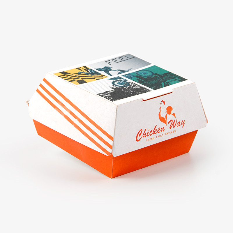 Cajas de hamburguesas impresas personalizadas